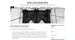 Desktop Screenshot of newlowobserver.com