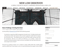 Tablet Screenshot of newlowobserver.com